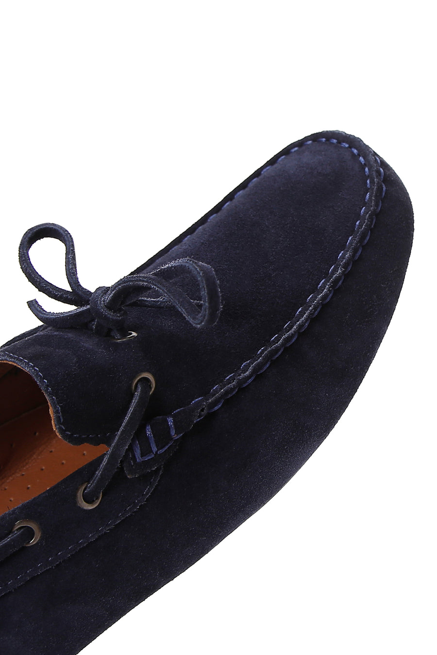 Men's Navy Blue Suede Leather Casual Loafer