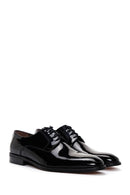 Men's Black Patent Leather Classic Shoes | Derimod