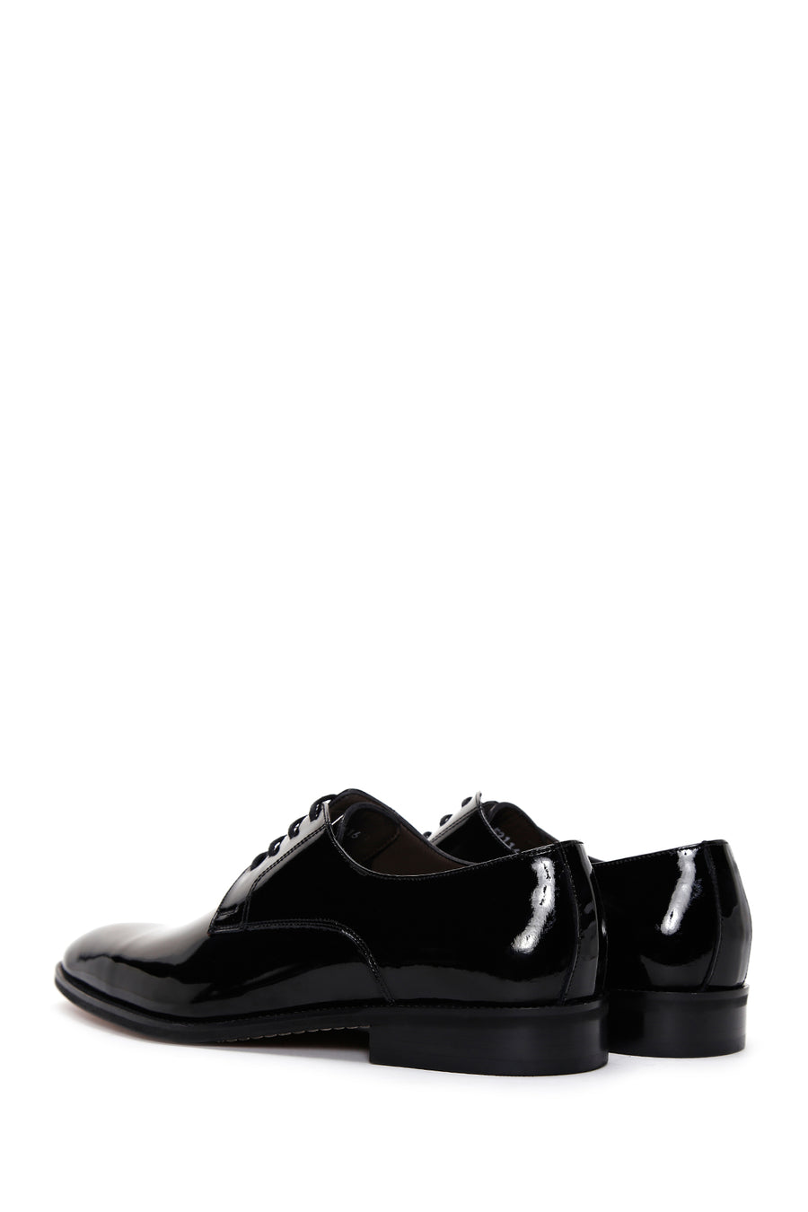 Men's Black Patent Leather Classic Shoes