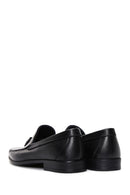 Erkek Siyah Deri Püsküllü Klasik Loafer | Derimod