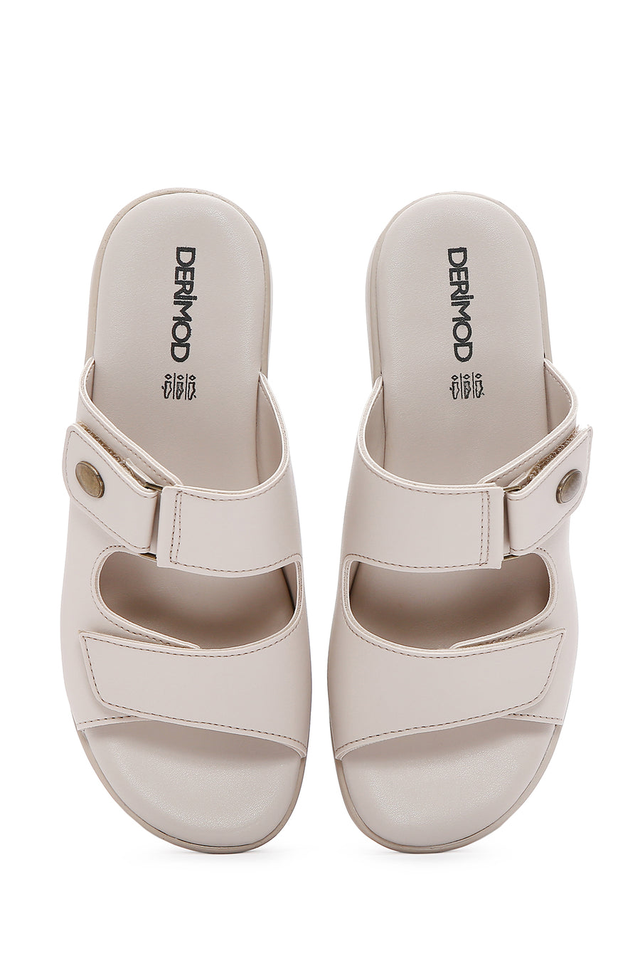Women's Beige Comfort Slippers