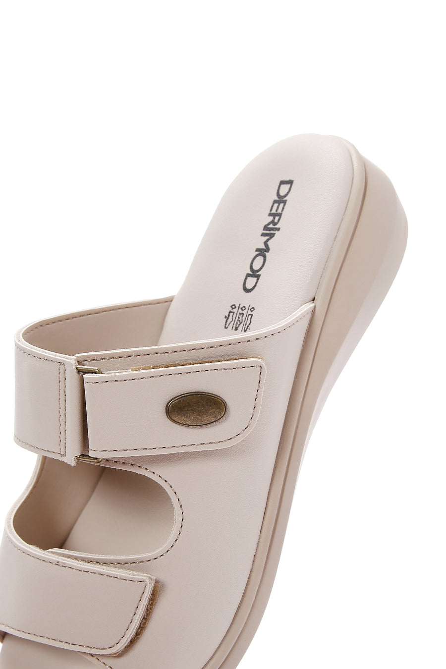 Women's Beige Comfort Slippers
