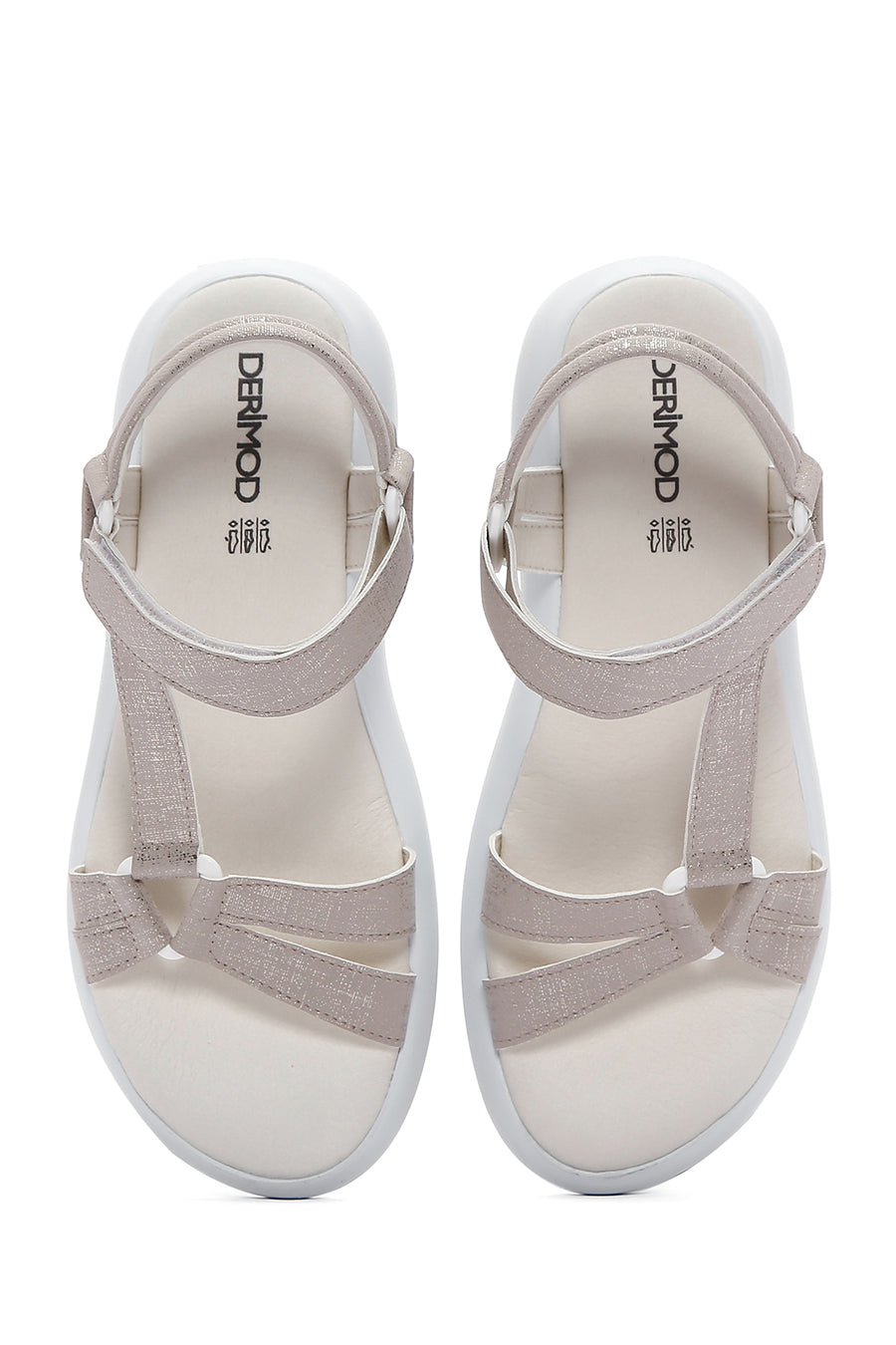 Kadın Bej Comfort Sandalet