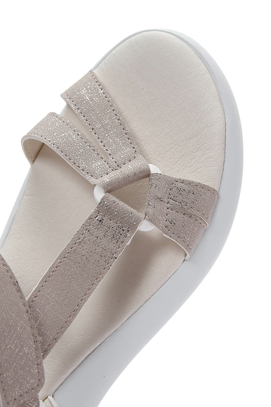 Kadın Bej Comfort Sandalet