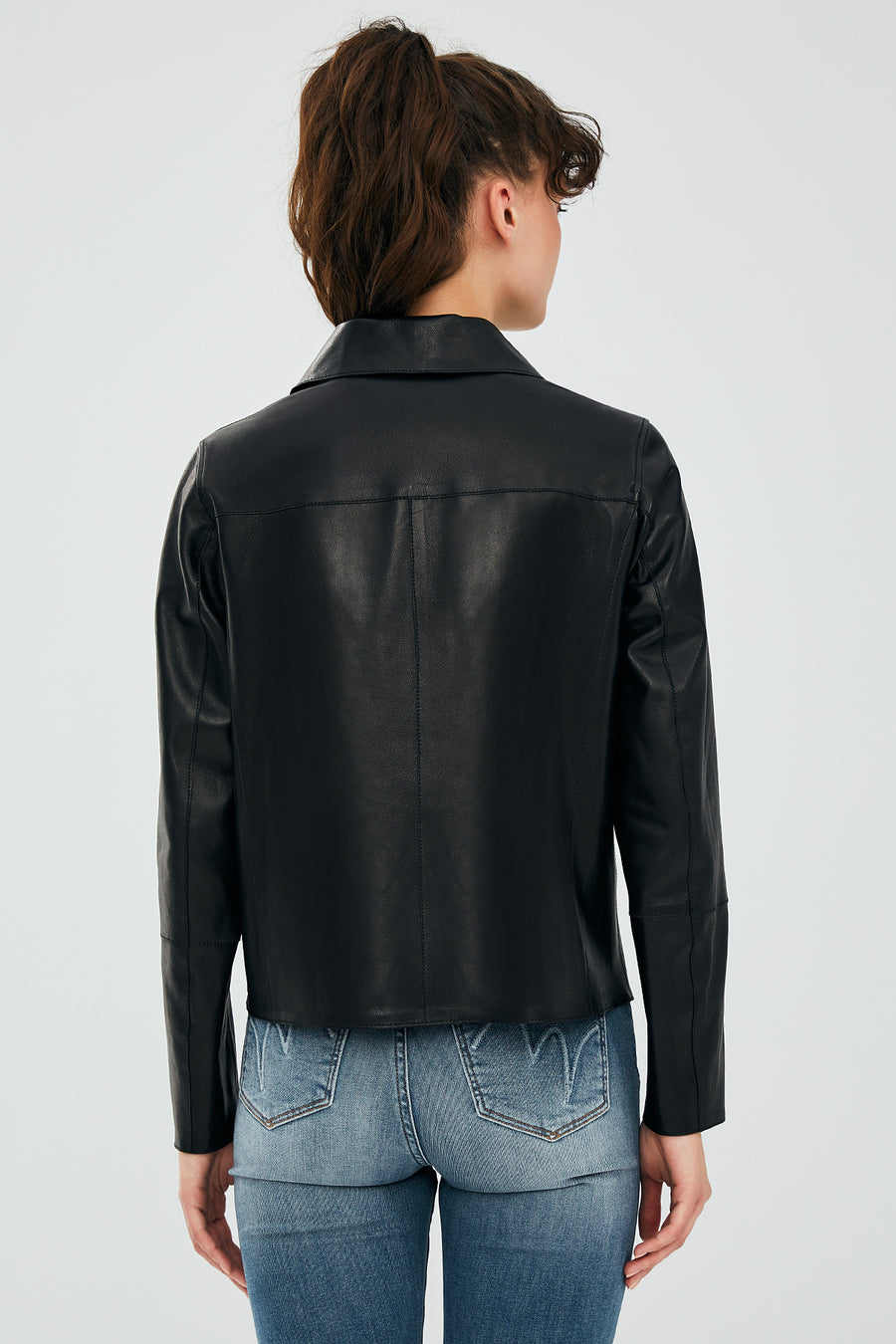 Jasmine Black Women's Leather Jacket