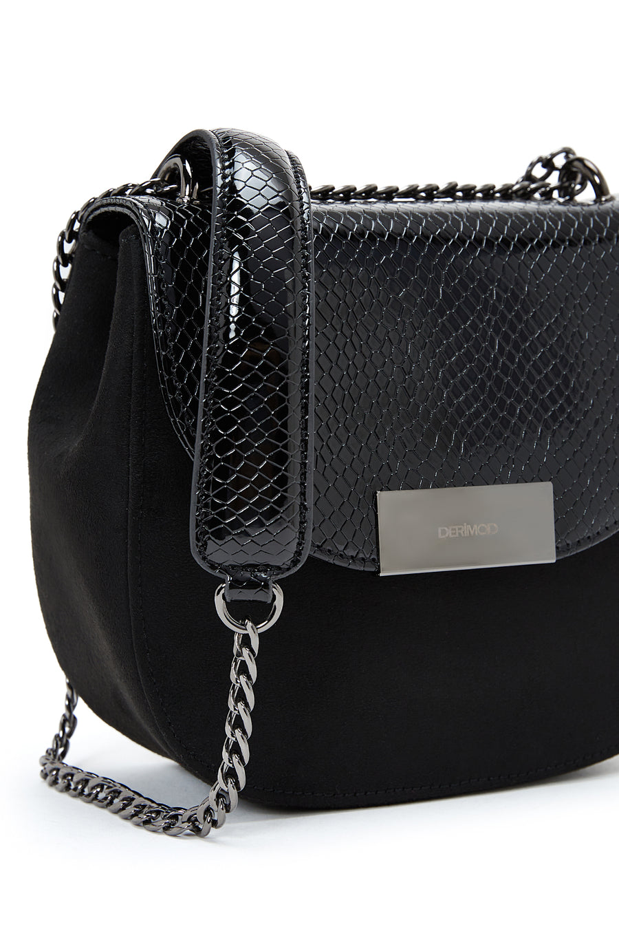 Women's Black Long Strap Shoulder Bag