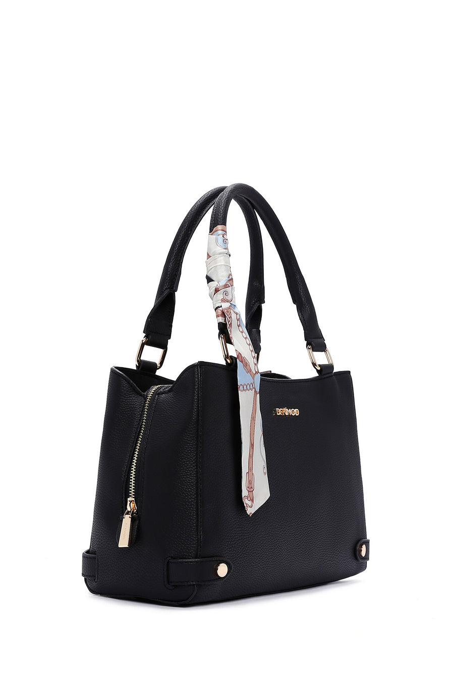 Women's Black Long Strap Shoulder Bag