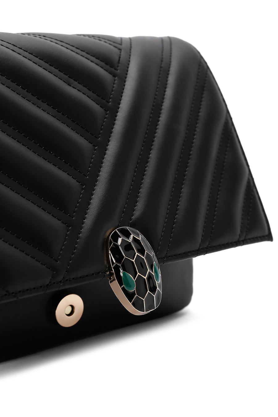 Women's Black Long Chain Strap Crossbody Bag