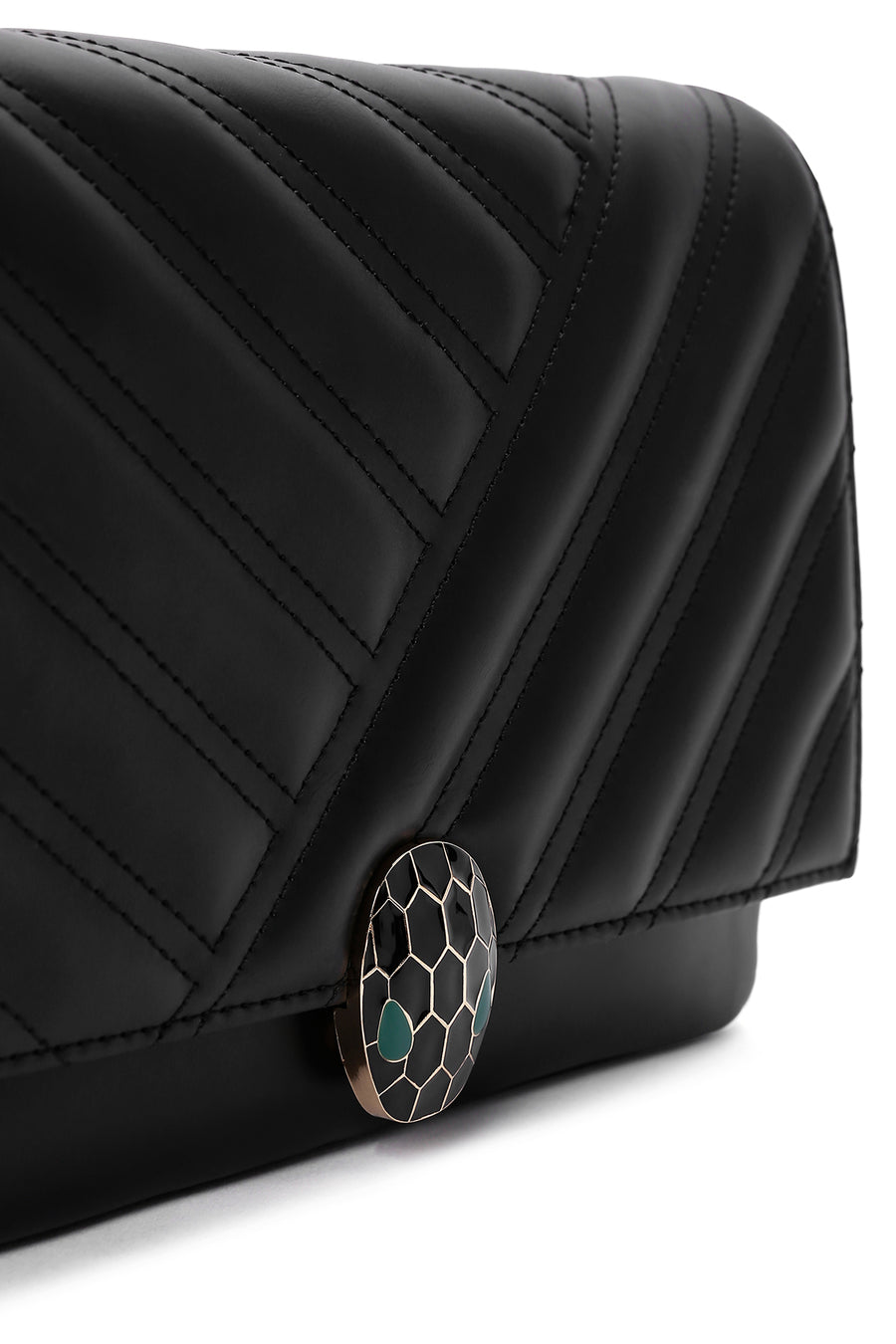 Women's Black Long Chain Strap Crossbody Bag