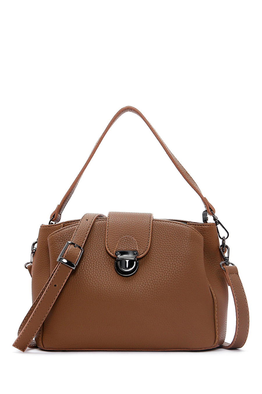 Women's Tan Long Strap Crossbody Bag 23WBD2101FT | Derimod