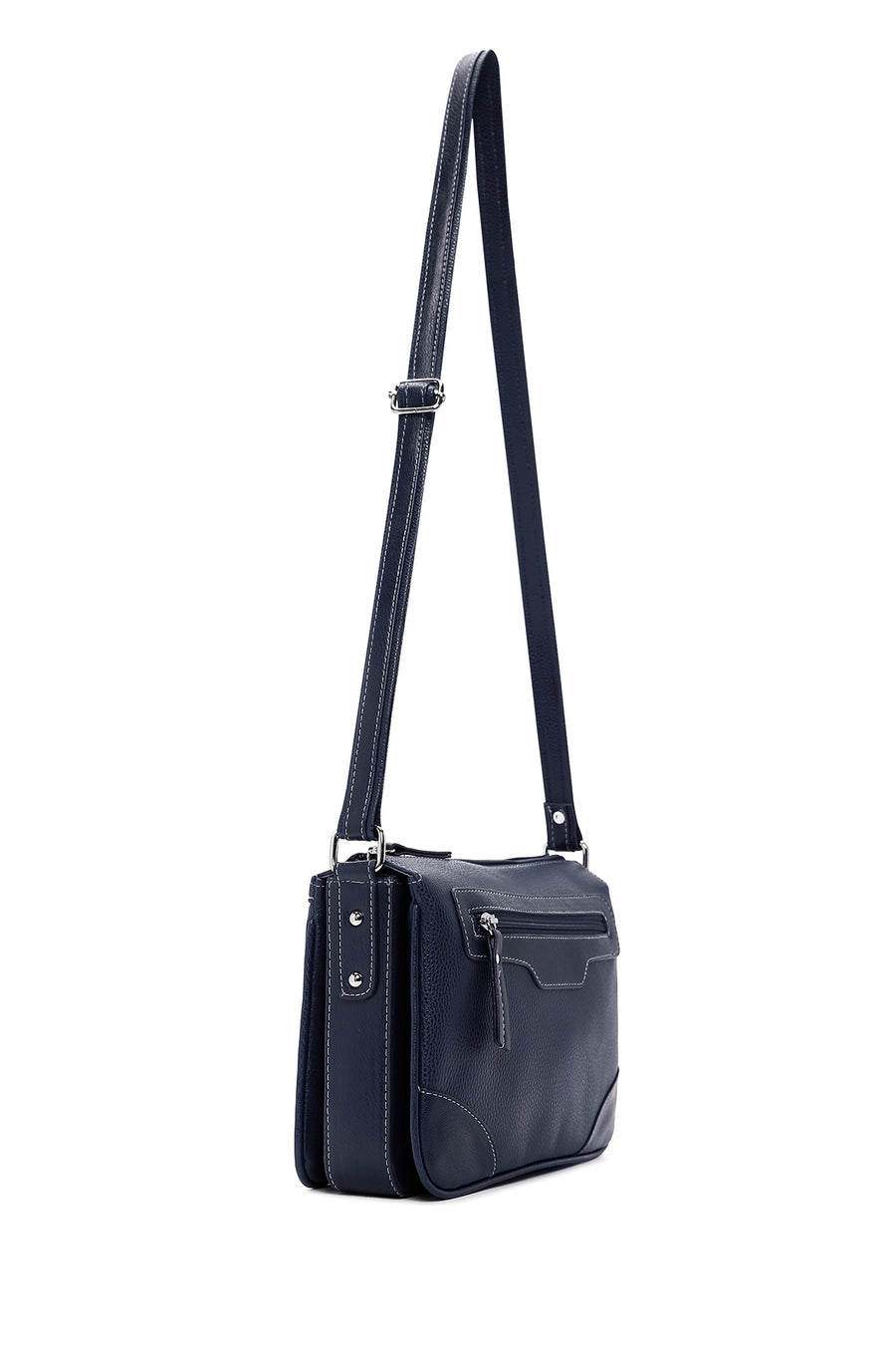 Women's Burgundy Long Strap Crossbody Bag