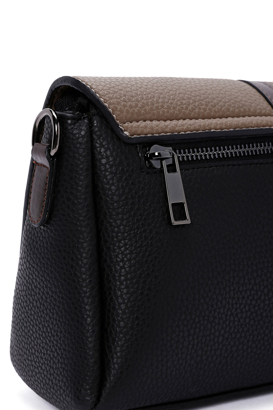 Women's Black Long Strap Crossbody Bag