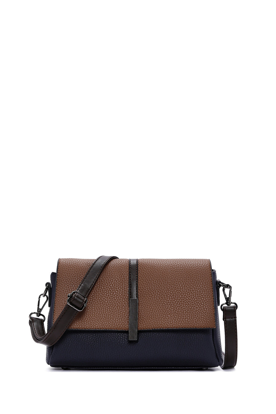 Women's Navy Blue Long Strap Crossbody Bag 23WBD2112FT | Derimod