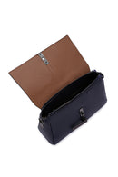 Women's Navy Blue Long Strap Crossbody Bag | Derimod