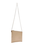 Women's Gold Printed Portfolio Bag | Derimod