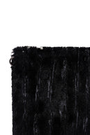 Women's Black Plush Portfolio Bag | Derimod