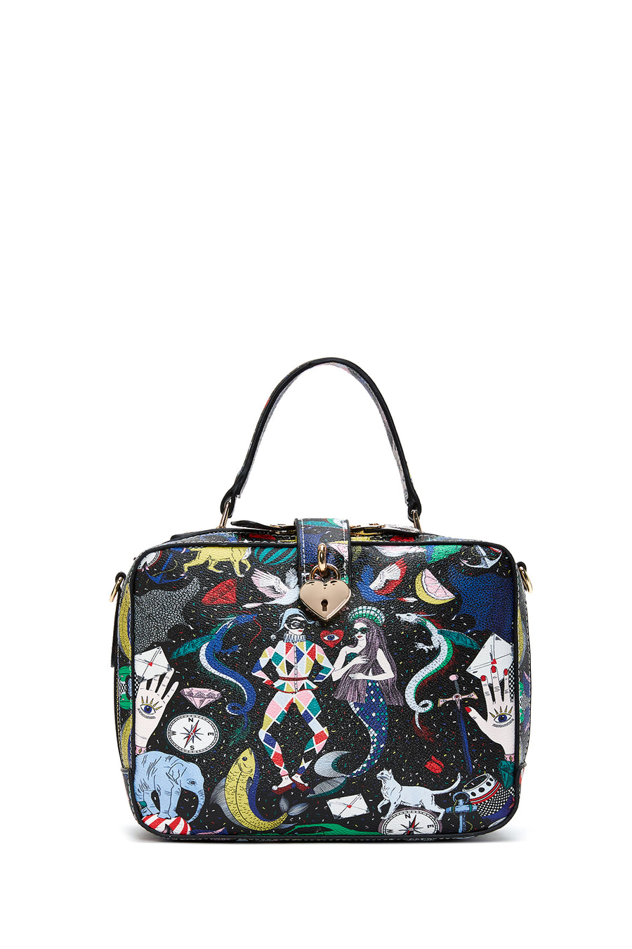 Women's Black Shoulder Bag