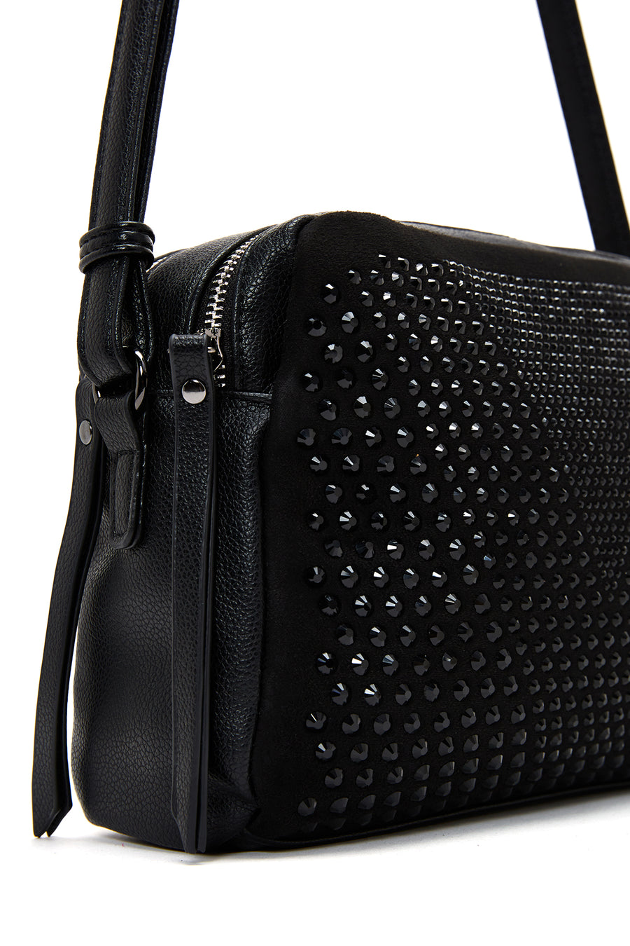 Women's Black Crossbody Bag