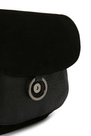Women's Black Long Strap Crossbody Bag | Derimod