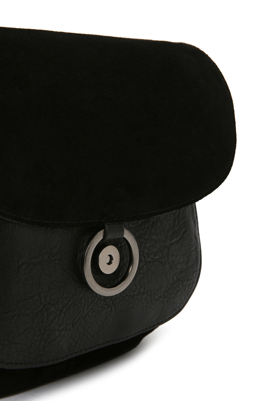 Women's Black Long Strap Crossbody Bag