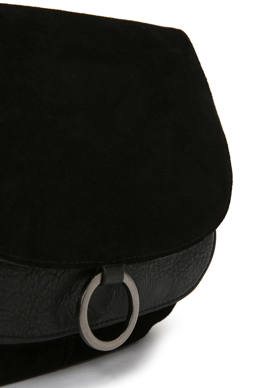 Women's Black Long Strap Crossbody Bag