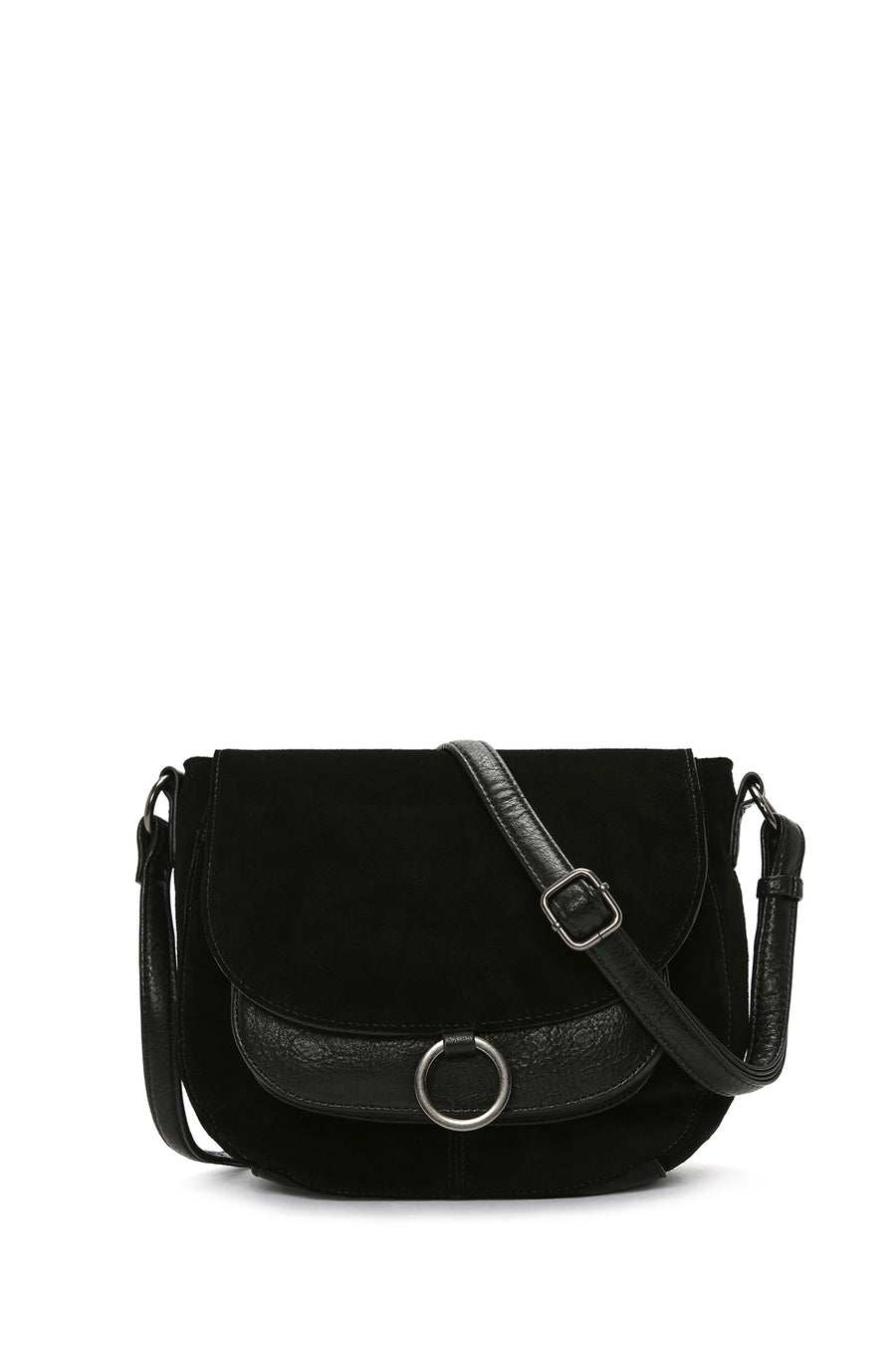 Women's Black Long Strap Crossbody Bag 23WBD240914 | Derimod