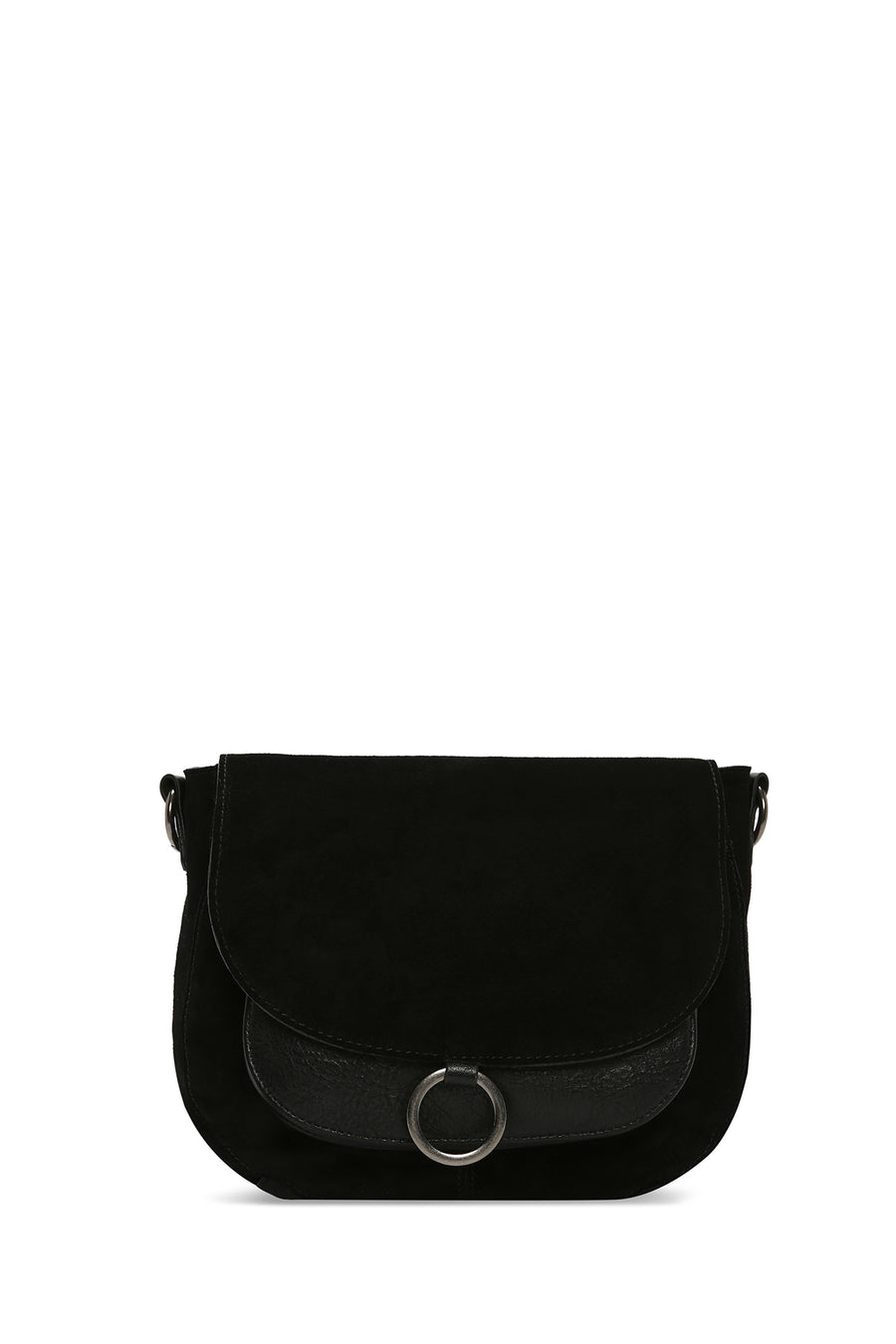 Women's Black Long Strap Crossbody Bag