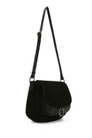 Women's Black Long Strap Crossbody Bag | Derimod