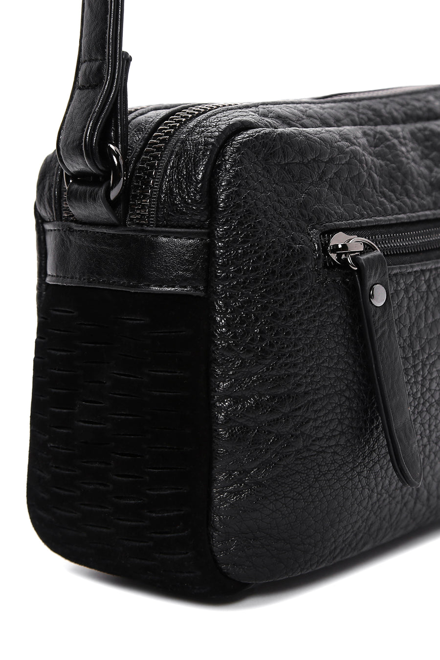 Women's Black Crossbody Bag