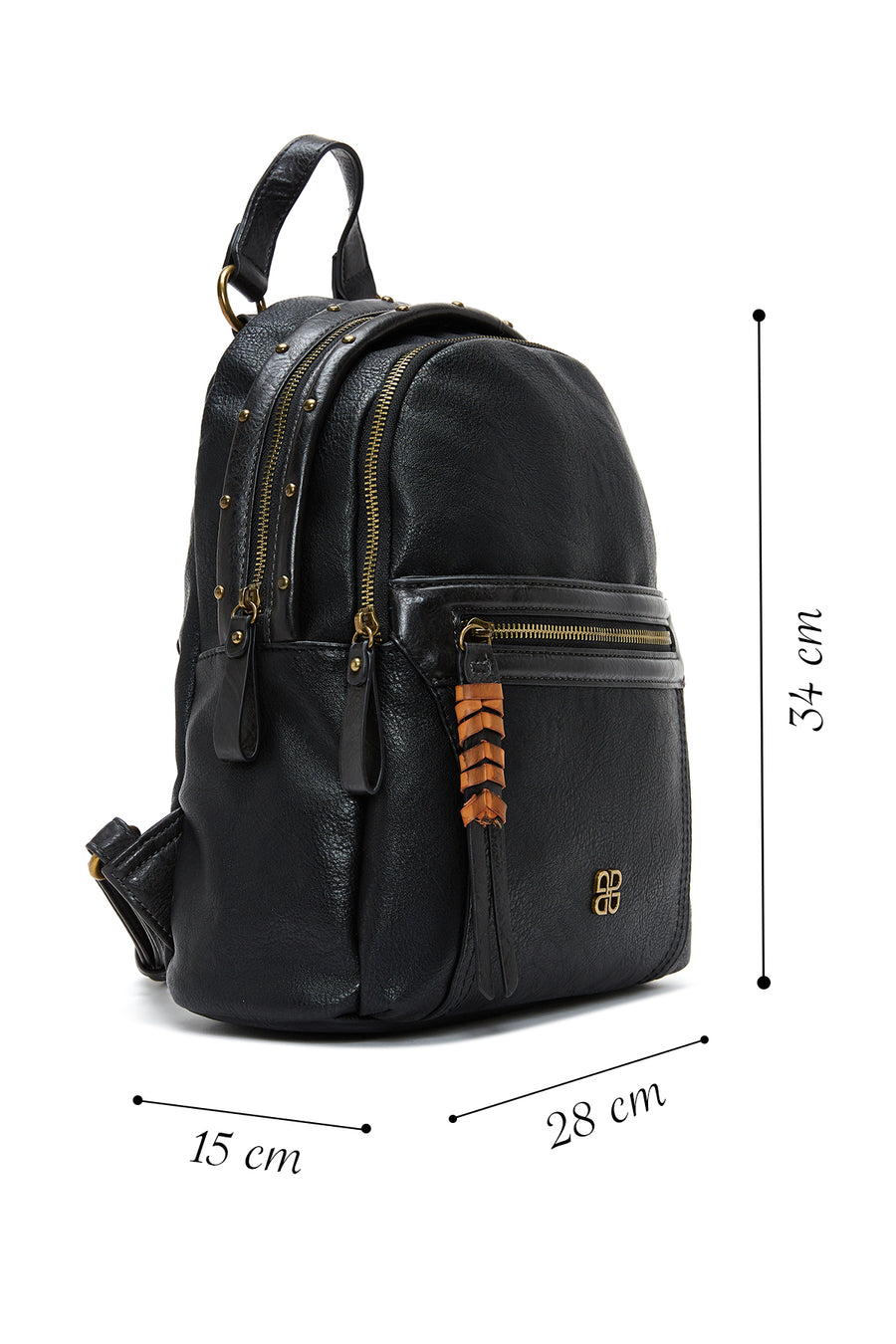 Women's Black Backpack
