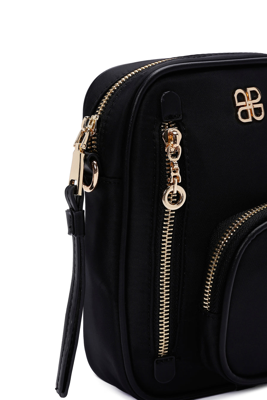 Women's Black Long Strap Crossbody Bag