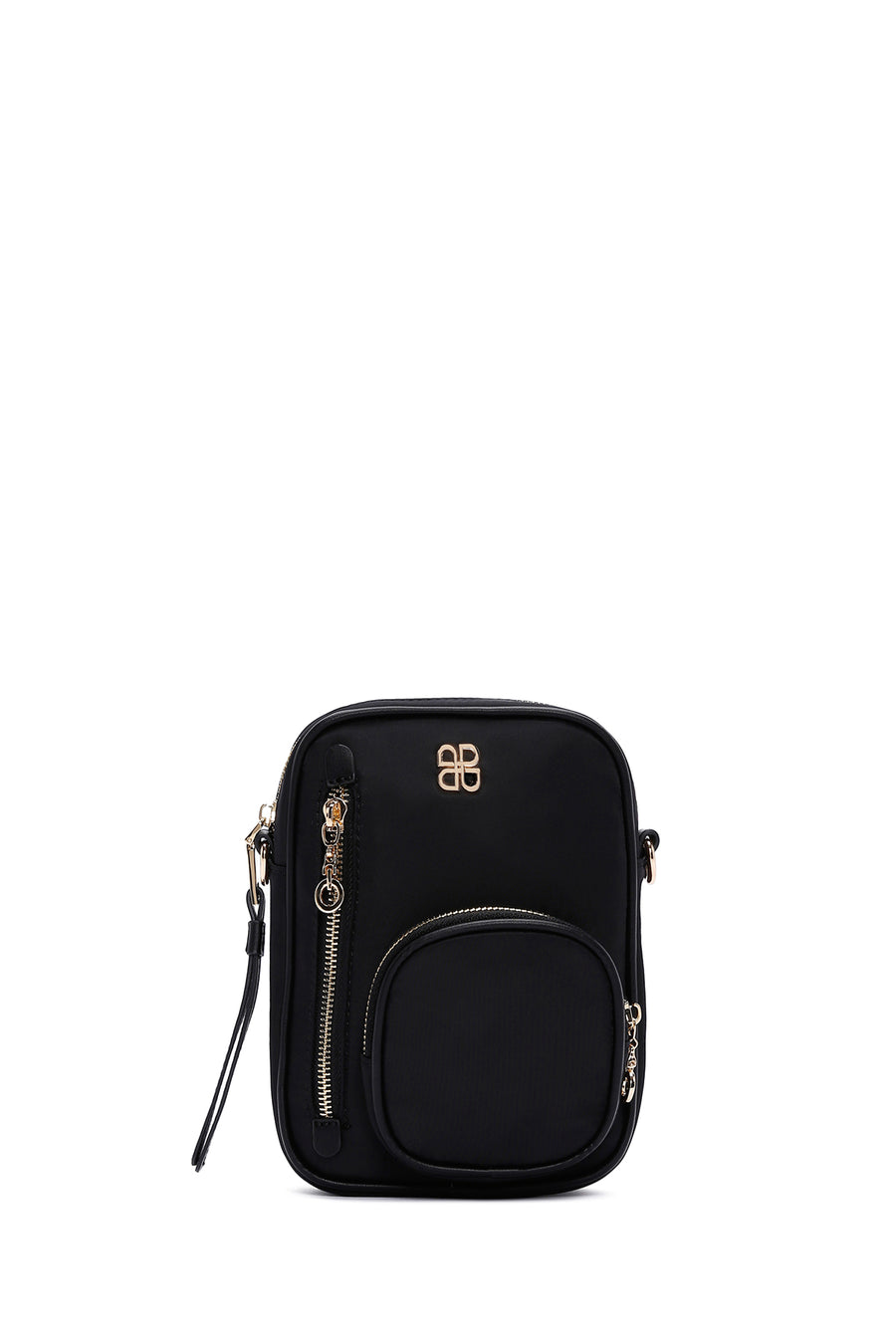 Women's Black Long Strap Crossbody Bag