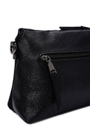 Women's Black Long Strap Suede Crossbody Bag | Derimod