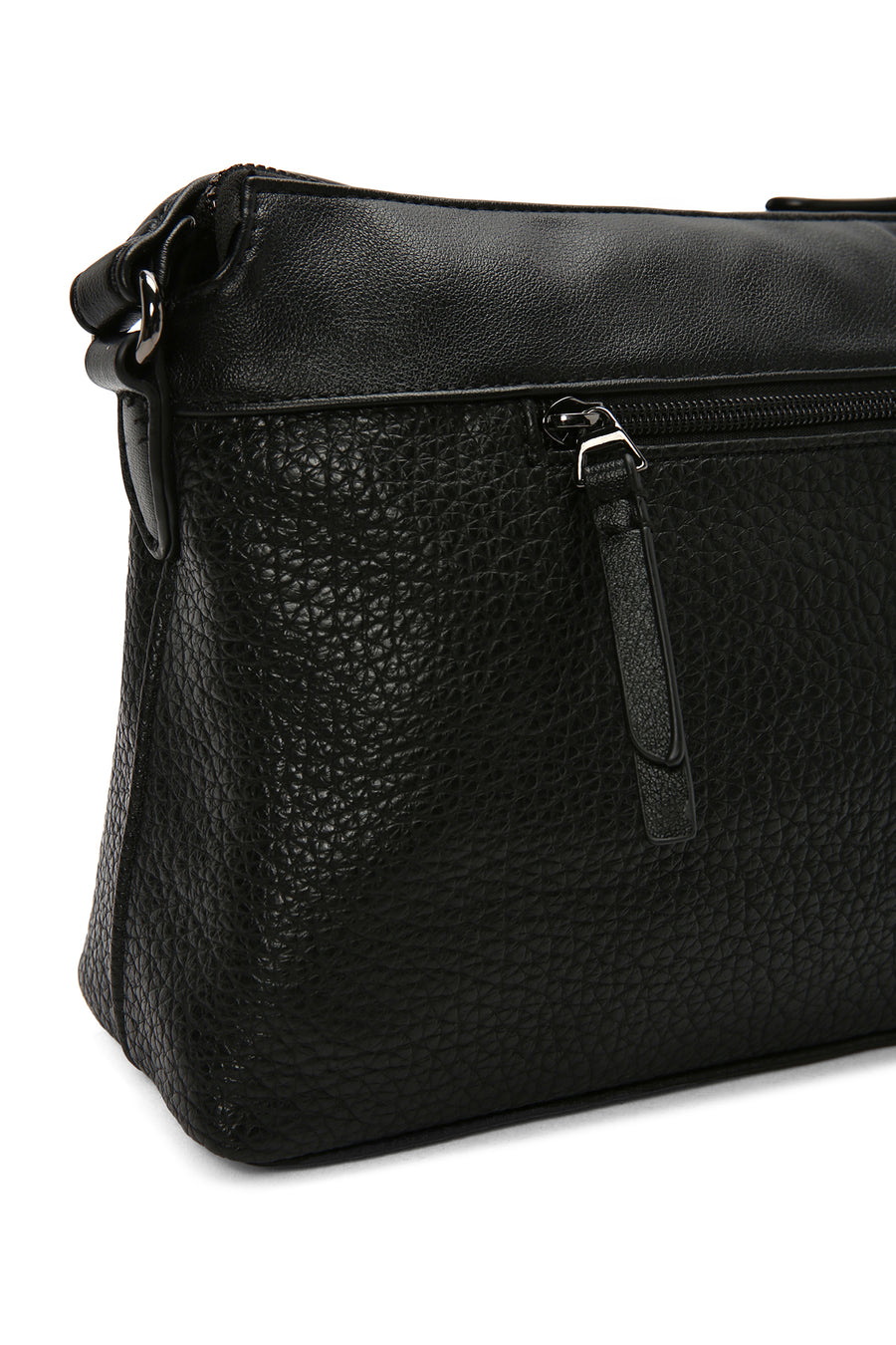 Women's Black Long Strap Crossbody Bag