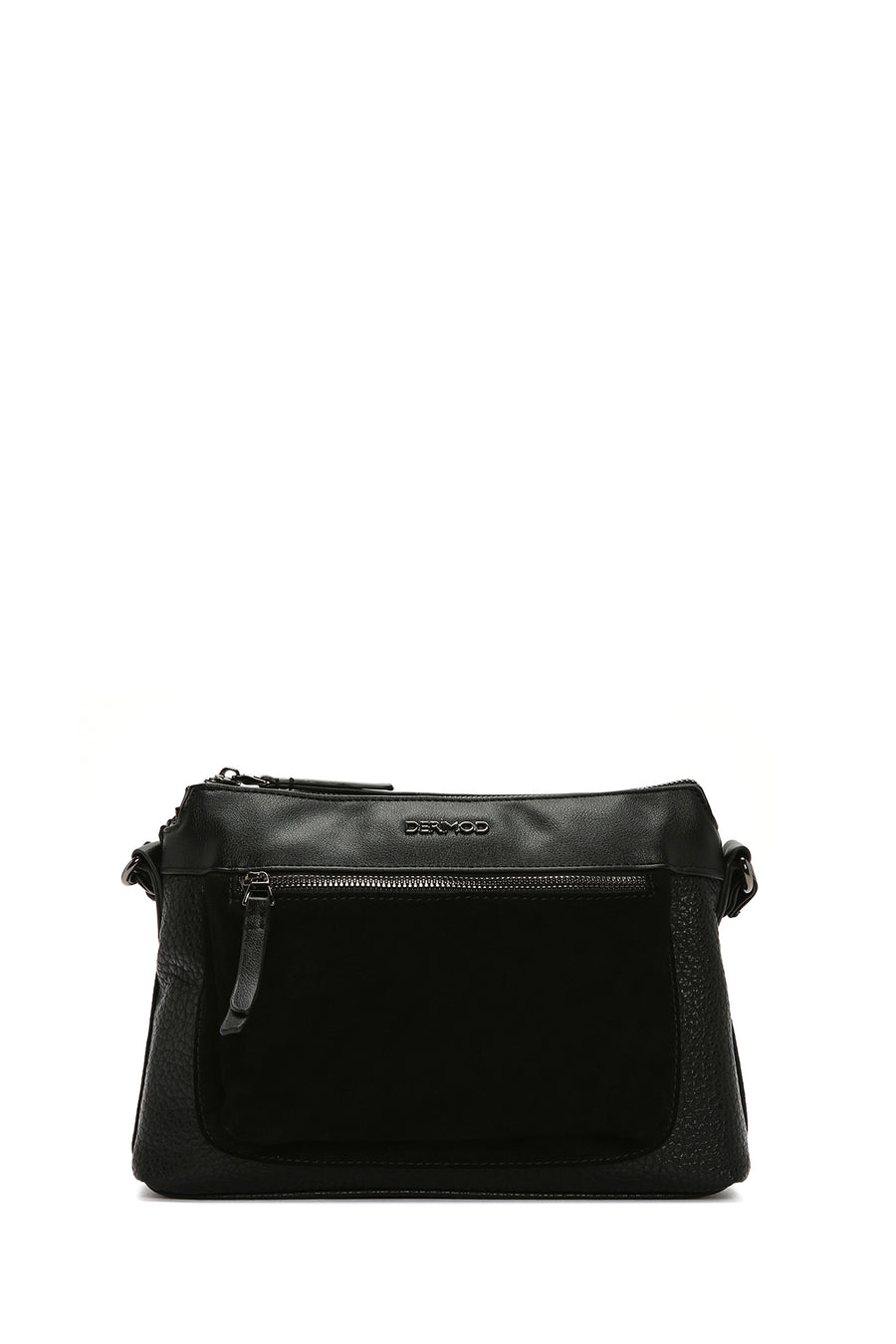 Women's Black Long Strap Crossbody Bag