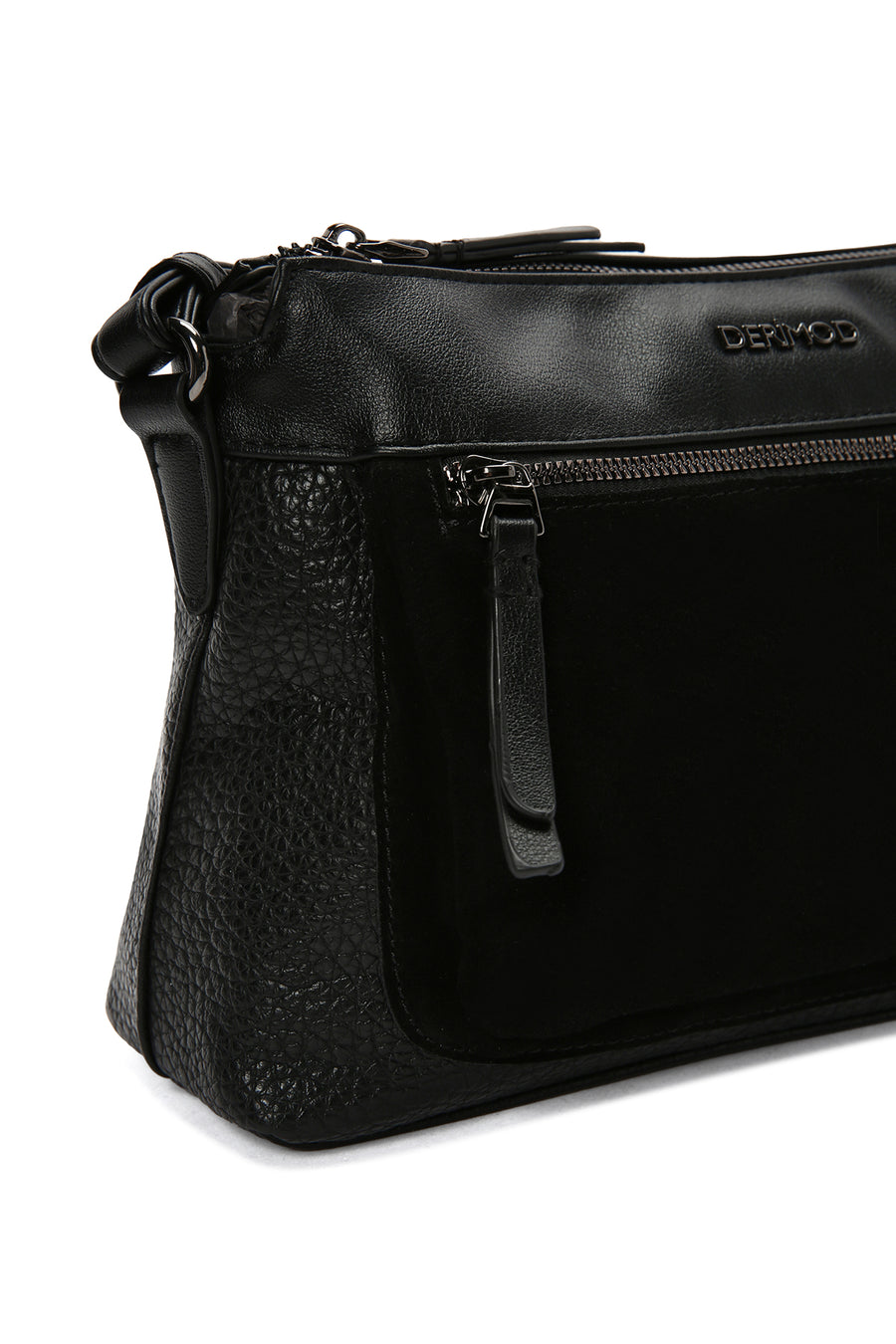 Women's Black Long Strap Crossbody Bag