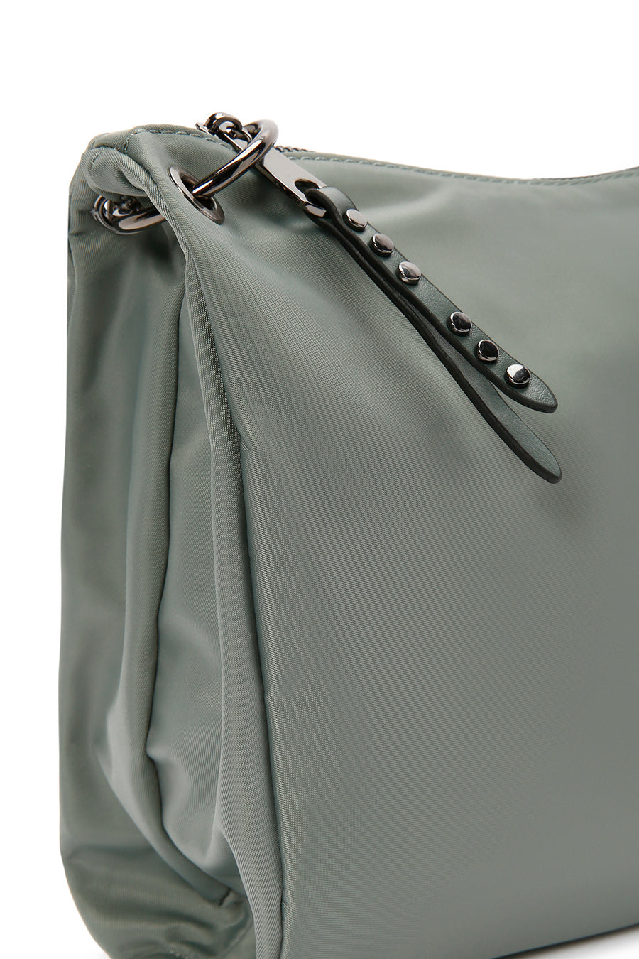 Women's Gray Long Strap Crossbody Bag