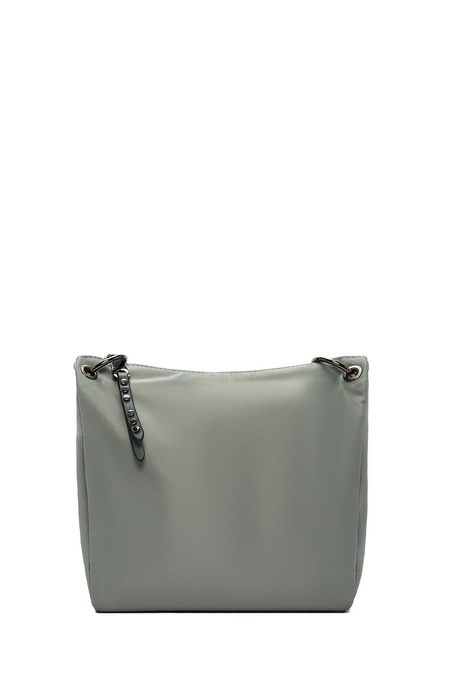Women's Gray Long Strap Crossbody Bag