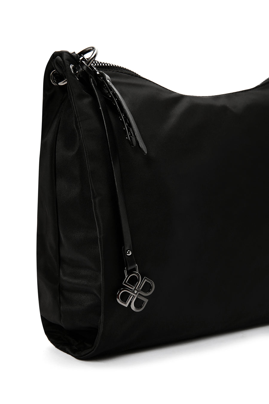 Women's Black Long Strap Crossbody Bag