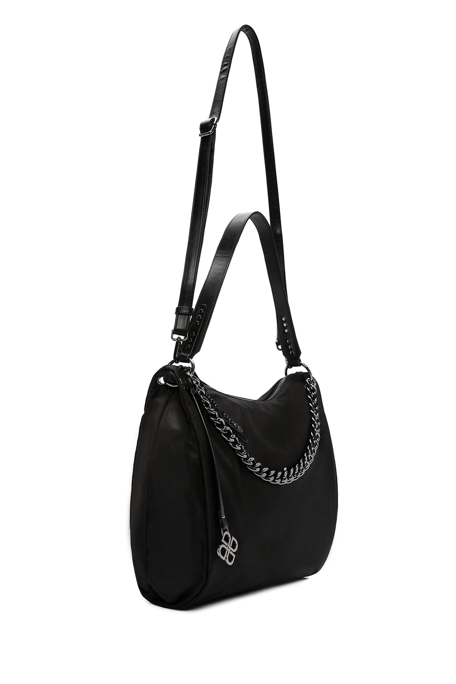 Women's Black Long Strap Crossbody Bag