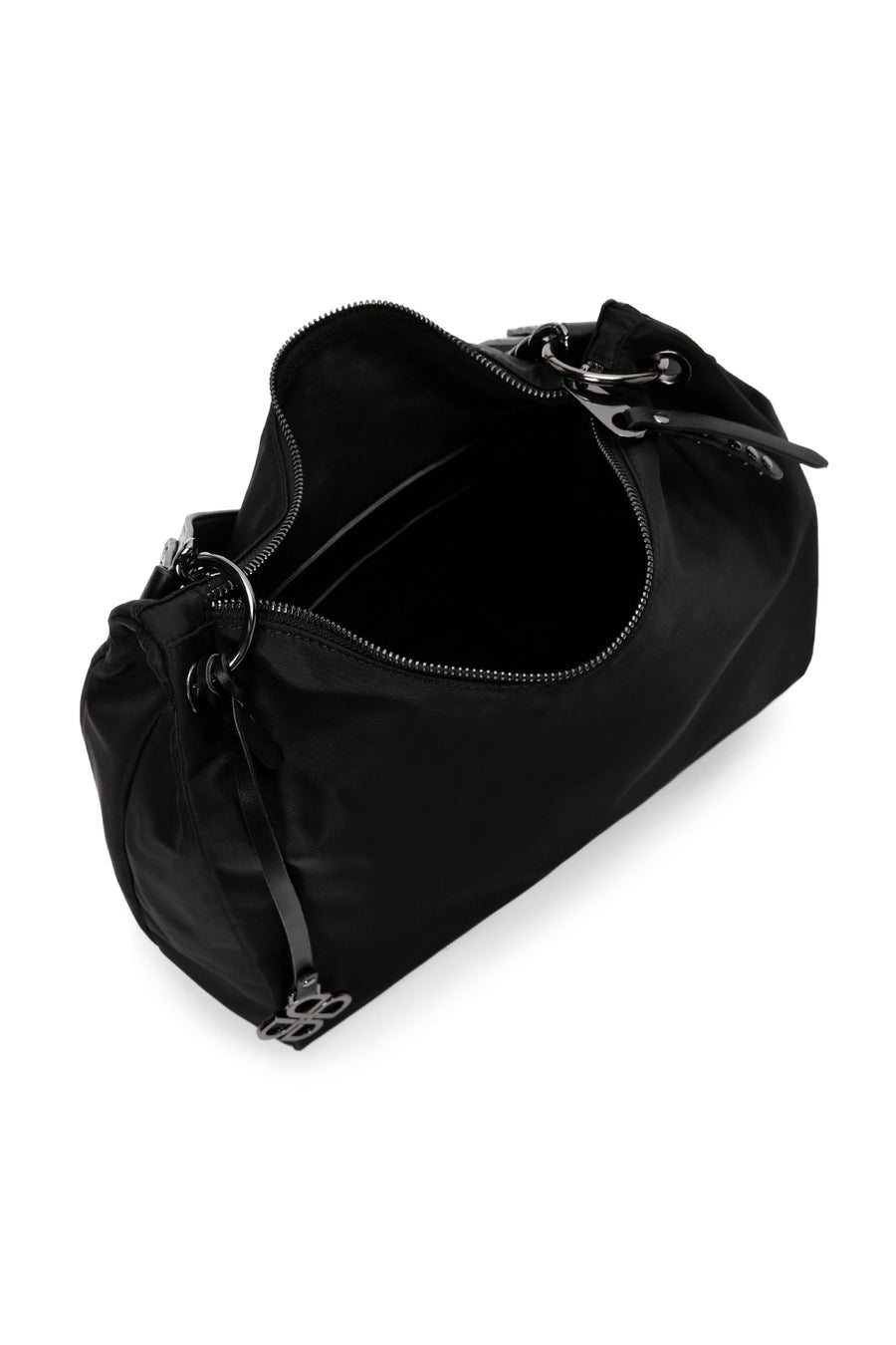 Women's Black Long Strap Crossbody Bag