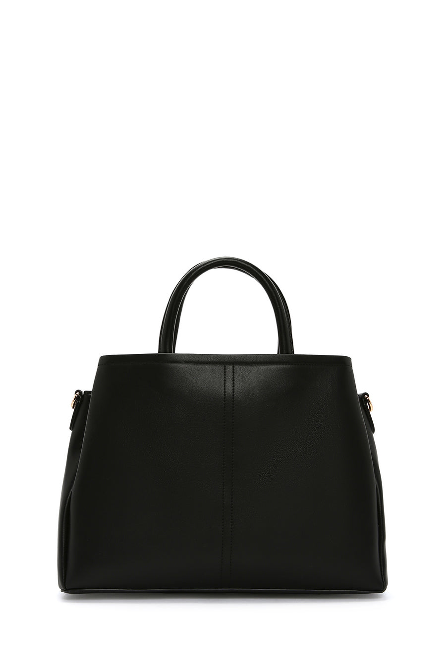Kadın Siyah Uzun Askılı Aksesuar Detaylı Çapraz Çanta