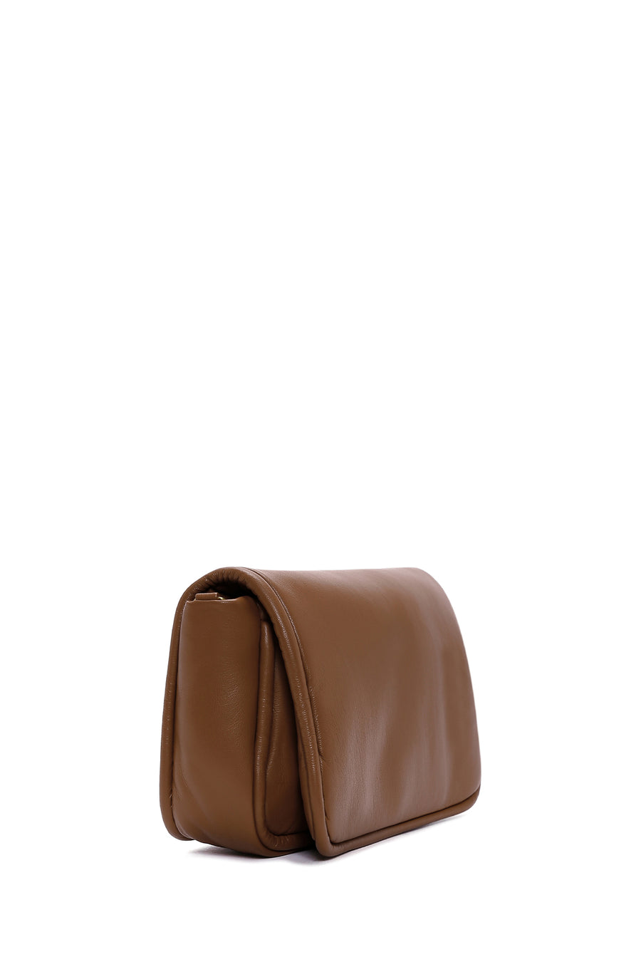 Women's Tan Long Strap Crossbody Bag