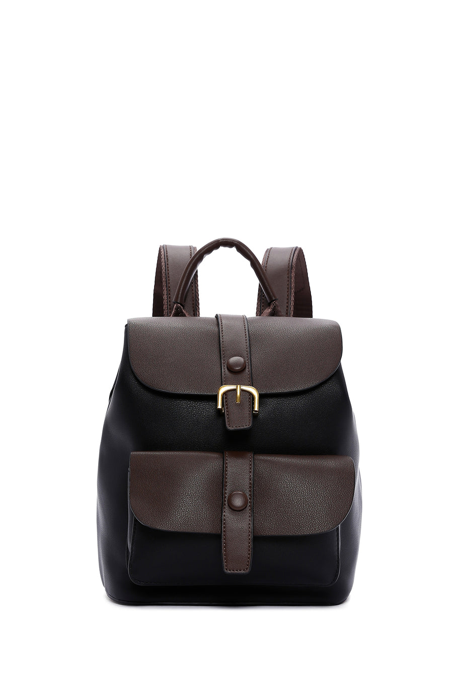 Women's Black Brown Backpack 23WBD254218 | Derimod