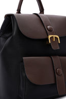 Women's Black Brown Backpack | Derimod