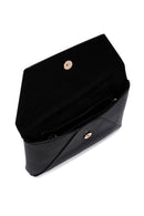Women's Black Faux Leather Crossbody Bag | Derimod