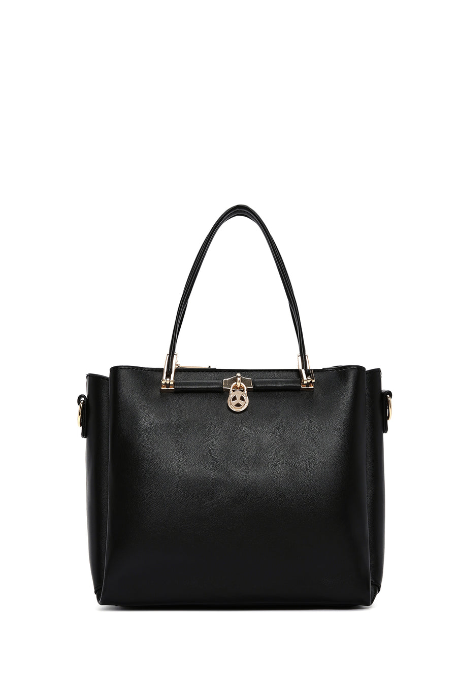 Women's Black Long Strap Shoulder Bag
