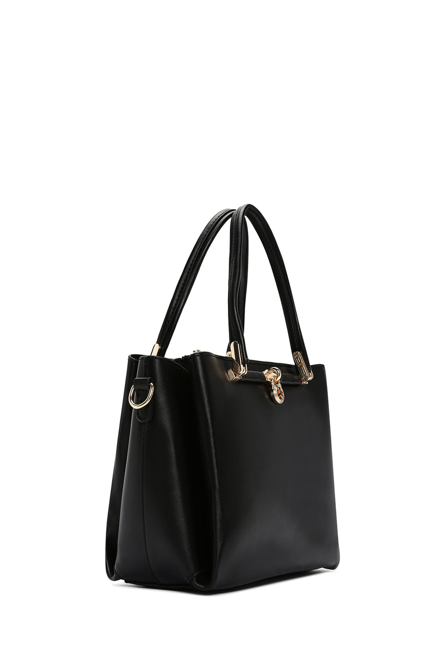 Women's Black Long Strap Shoulder Bag