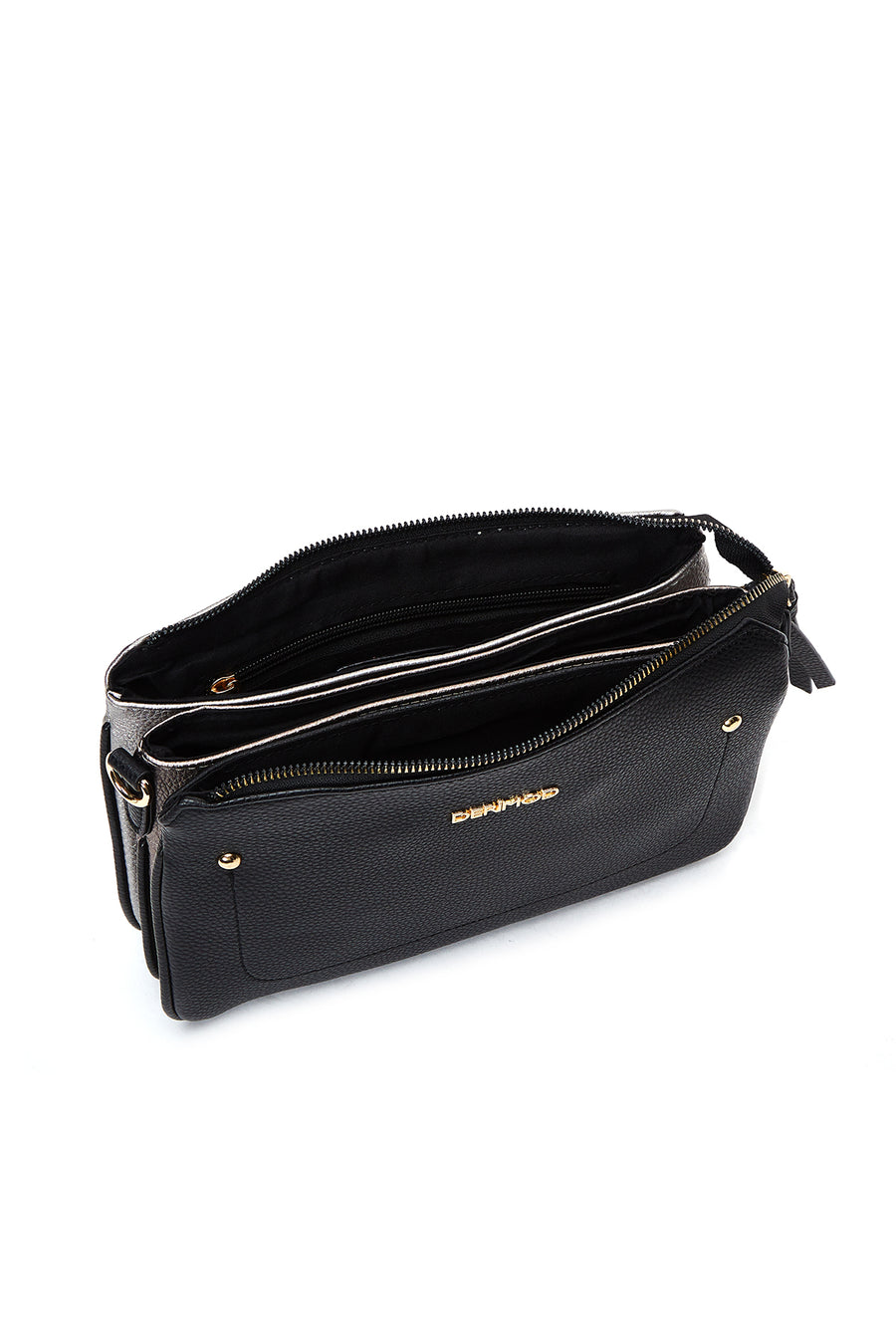 Women's Black Crossbody Bag