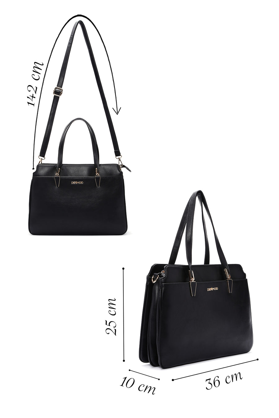 Women's Black Shoulder Bag